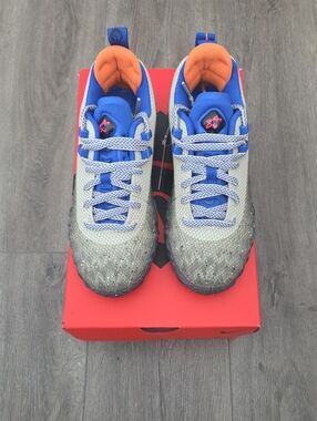 Nike ST Charge (Cade Cunningham)  Rugged In Rattan/Hyoer Royal M4 Women 5.5